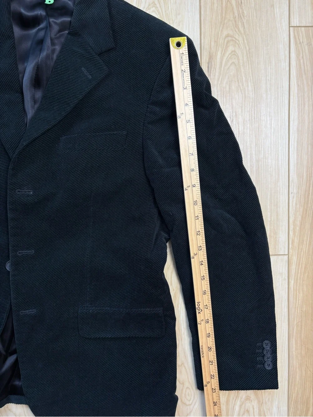 Banana Republic dark green corduroy blazer vintage Y2K academic preppy classic